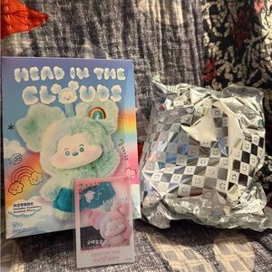 Disney Miniso Mickey Head in the Clouds Plush Toy